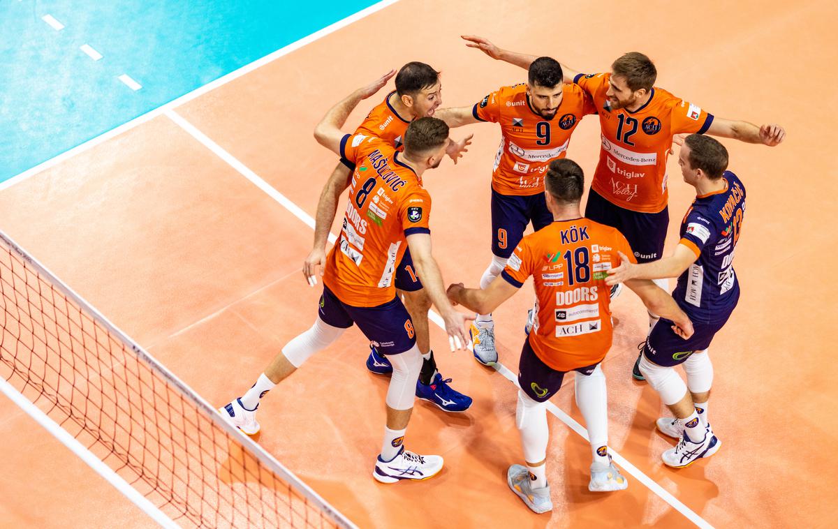 ACH Volley powervolleys Düren liga prvakov | ACH Volley so za peto zmago v ligi MEVZA s 3:0 premagali OK Merku Maribor. | Foto Matic Klanšek Velej/Sportida