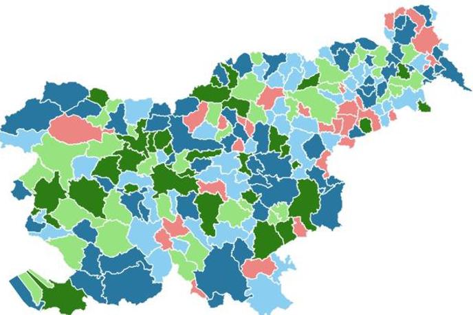 občine, občina, infografika