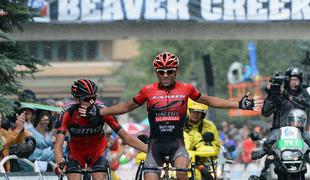 Van Garderen v rumenem na dirki USA Pro Challenge