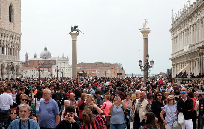 Benetke turisti | Foto: Reuters