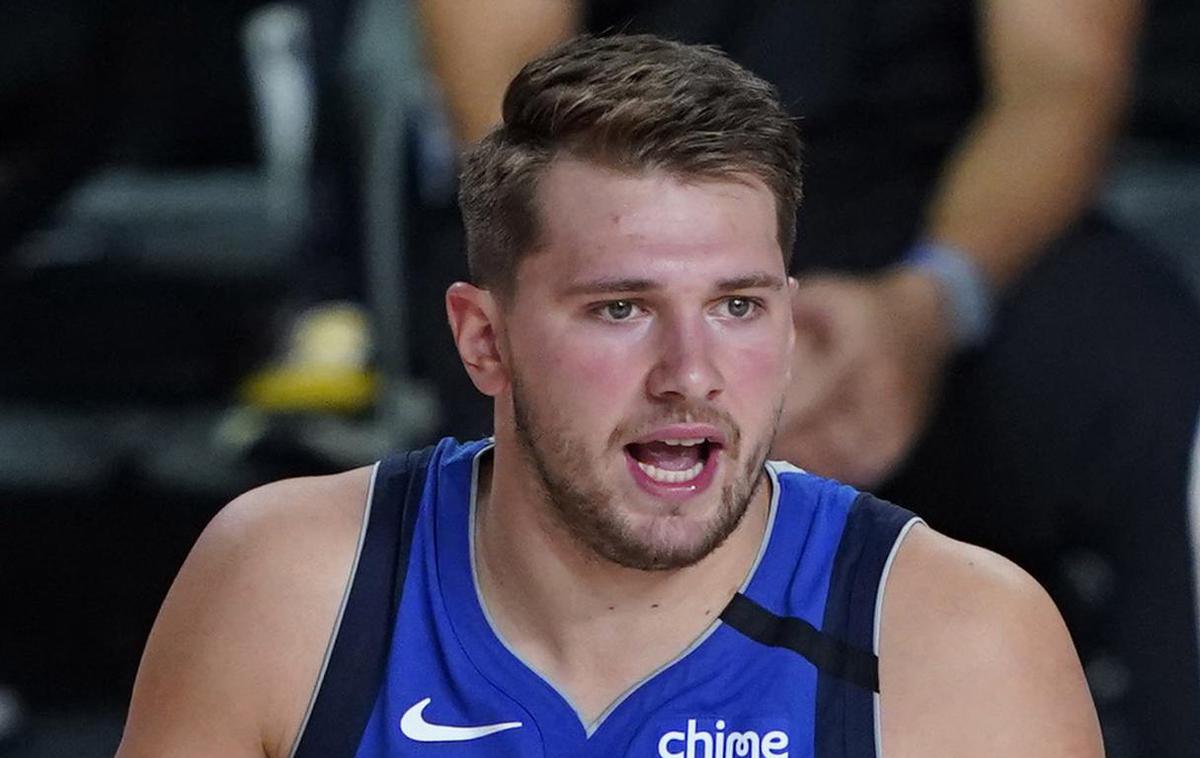 Luka Dončić | Luka Dončić je v slabih 30 minutah, ki jih je prebil na parketu, dosegel kar 27 točk. | Foto Getty Images