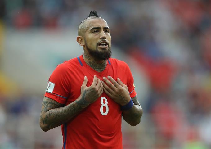 Vidal je Čilu pomagal do dveh zaporednih naslovov južnoameriškega prvaka. | Foto: Guliverimage/Getty Images