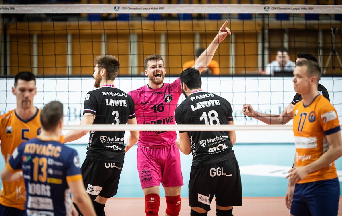 ACH Volley : Narbonne Volley | Odbojkarji ACH Volleyja so doživeli prvi poraz v sezoni. | Foto Vid Ponikvar