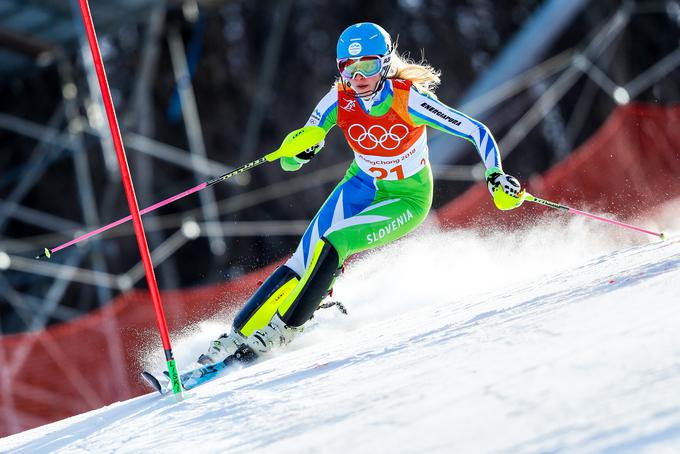 11. mesto Ane Bucik v kombinaciji je najboljši slovenski ženski smučarski dosežek na ZOI. | Foto: Stanko Gruden, STA