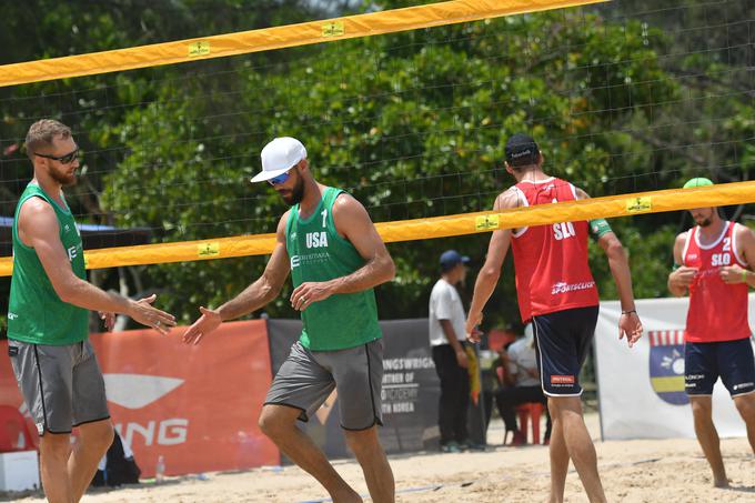 Ameriška odbojkarska legenda Reid Priddy se vse bolje znajde tudi na mivki. | Foto: FIVB