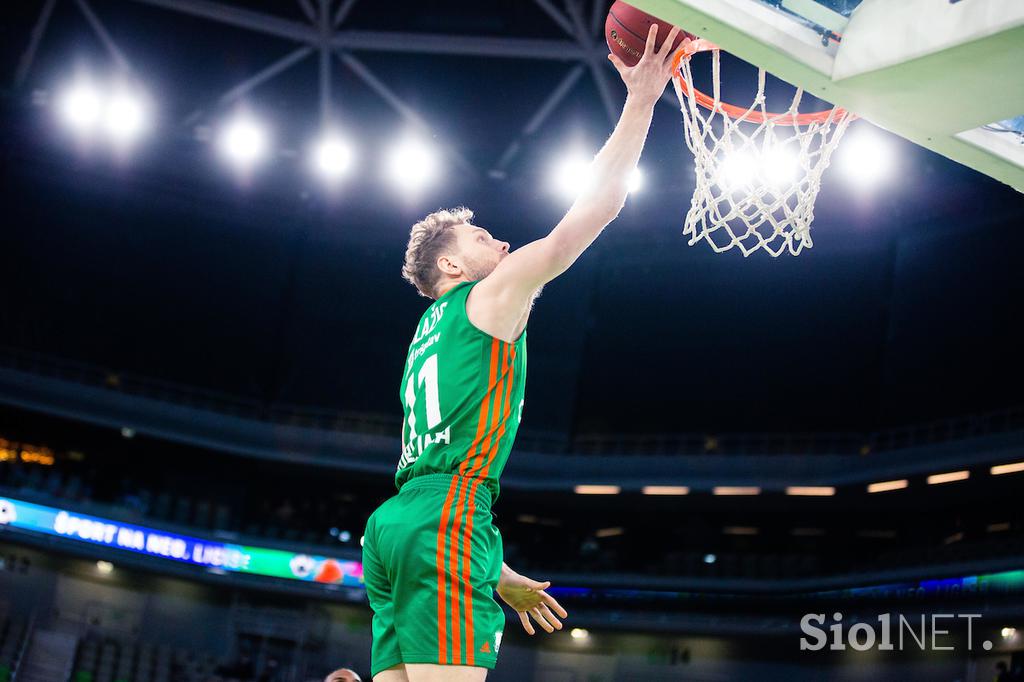 Cedevita Olimpija : Bursaspor, EuroCup