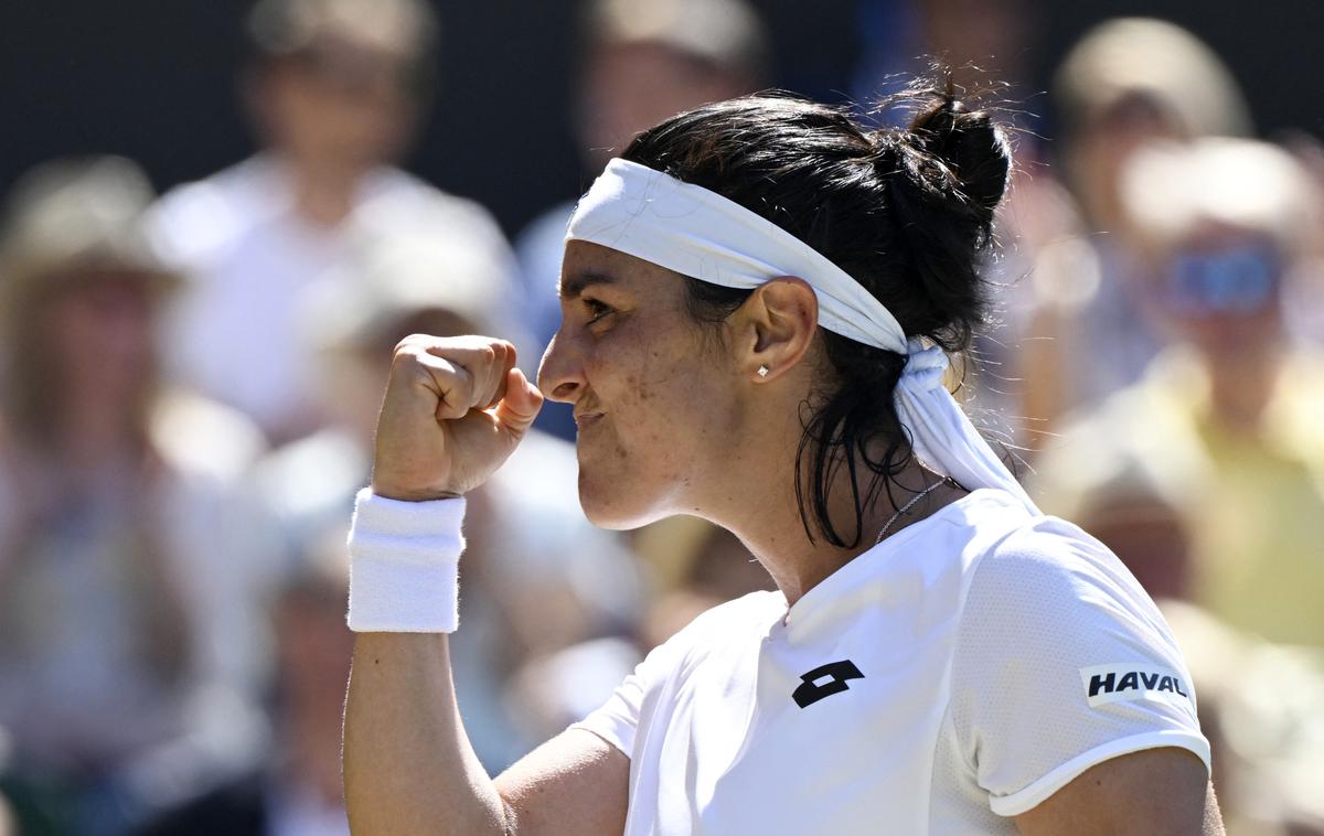 Ons Jabeur | Ons Jabeur je postala prva afriška tekmovalka v finalu Wimbledona.  | Foto Reuters