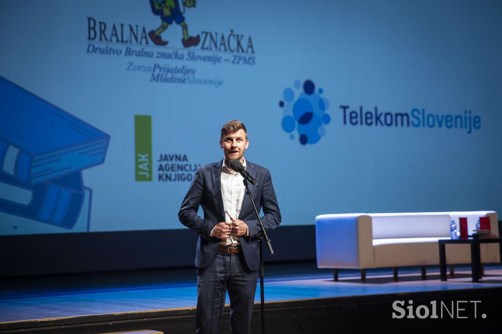 Bralna značka 2023. Primož Kučič, Telekom Slovenije.