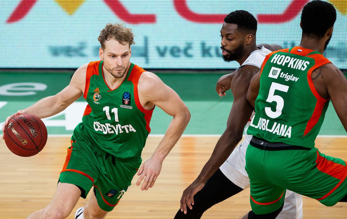 Cedevita Olimpija Budućnost | Cedevita Olimpija lovi drugo zmago v TOP 16 evropskega pokala. | Foto Vid Ponikvar