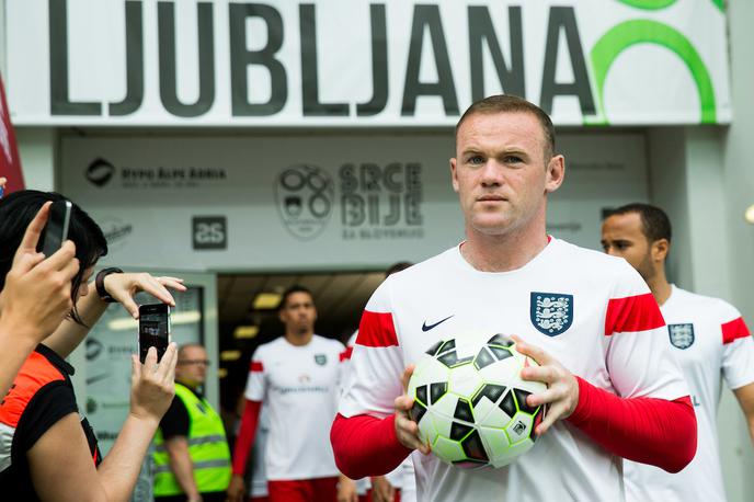 Anglija Slovenija Wayne Rooney | Foto Vid Ponikvar