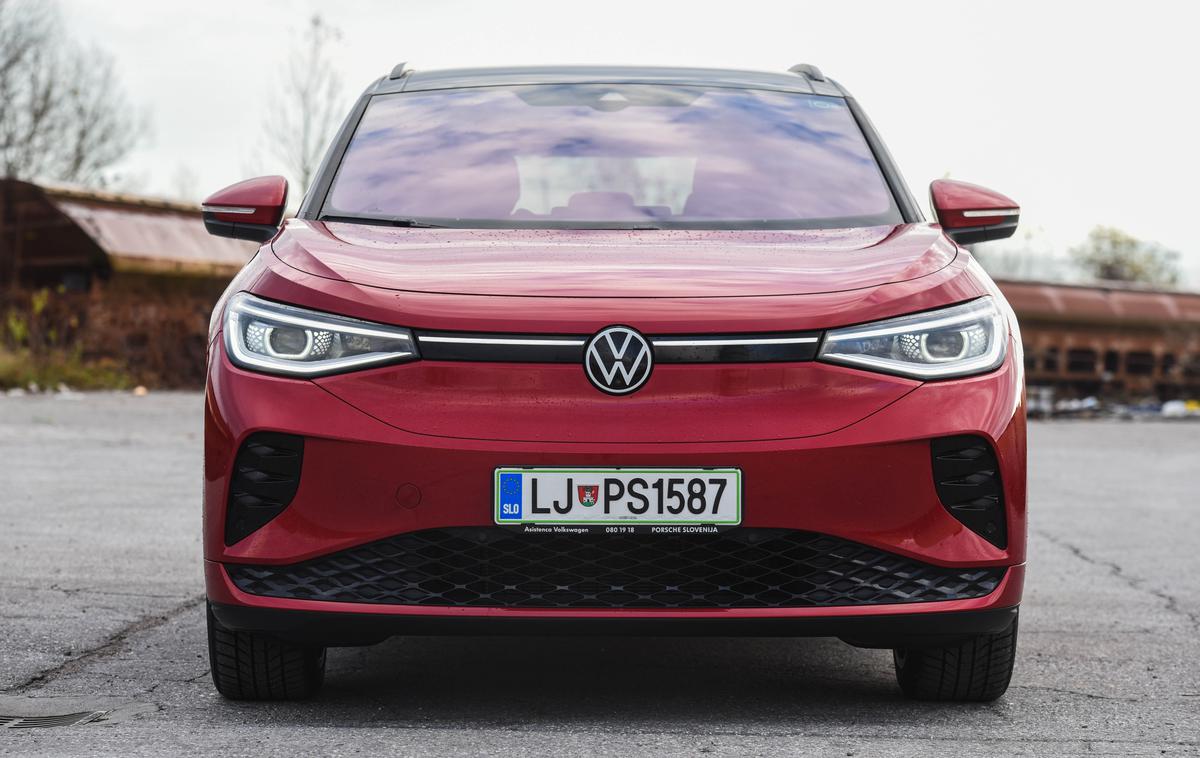 Volkswagen ID.4 GTX | ID.4 je prodajno trenutno najuspešnejši električni model Volkswagna. | Foto Gašper Pirman