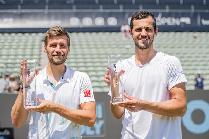 Nikola Mektić, Mate Pavić | Mate Pavić (desno) s hrvaškim soigralcem v dvojicah Nikolo Mektićem.  | Foto Guliverimage