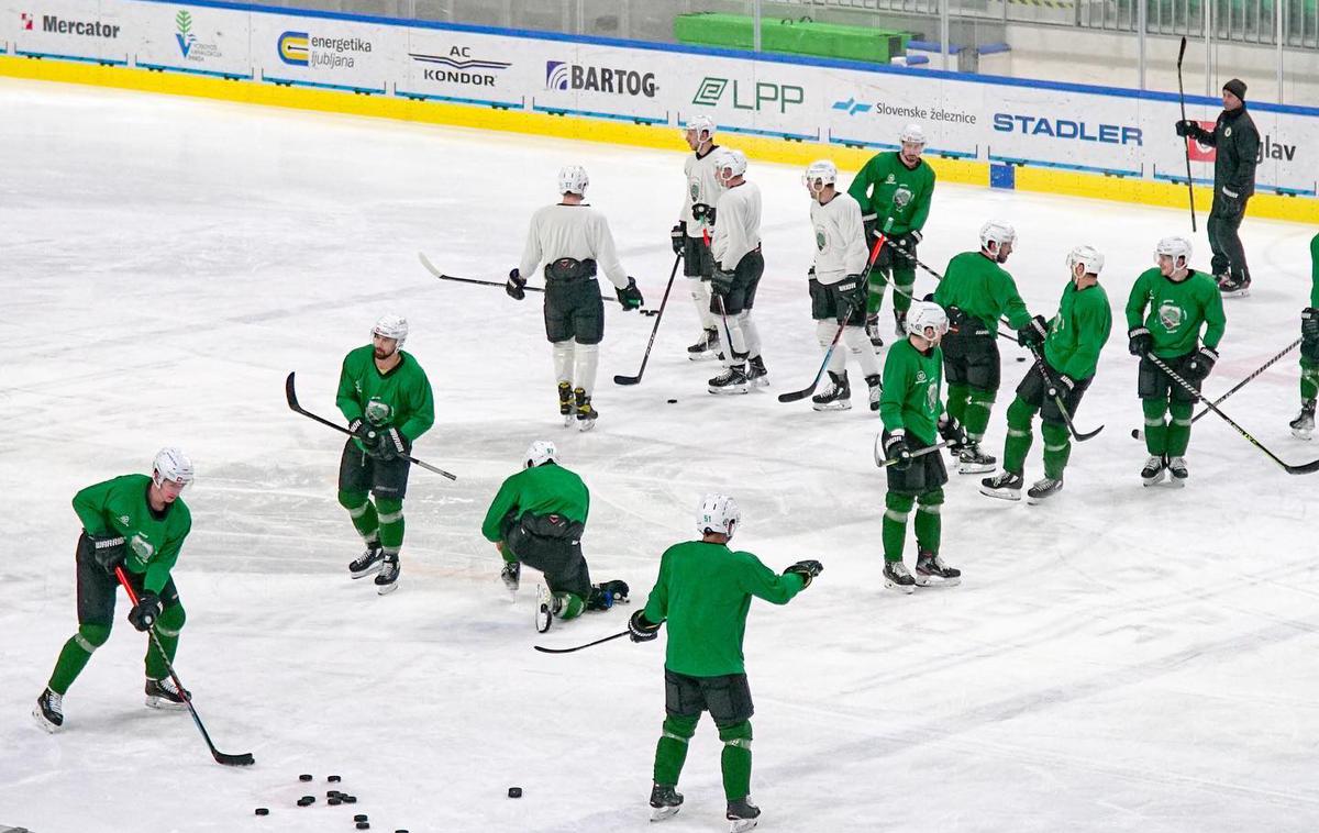 HK OLimpija | Hokejisti Olimpije so se v začetku tedna vrnili na treninge. | Foto Facebook HK SŽ Olimpija