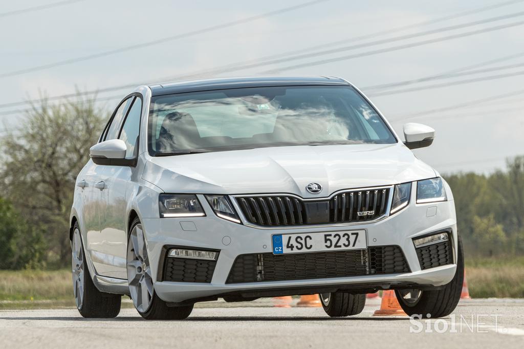 Škoda octavia RS 245 - prva vožnja