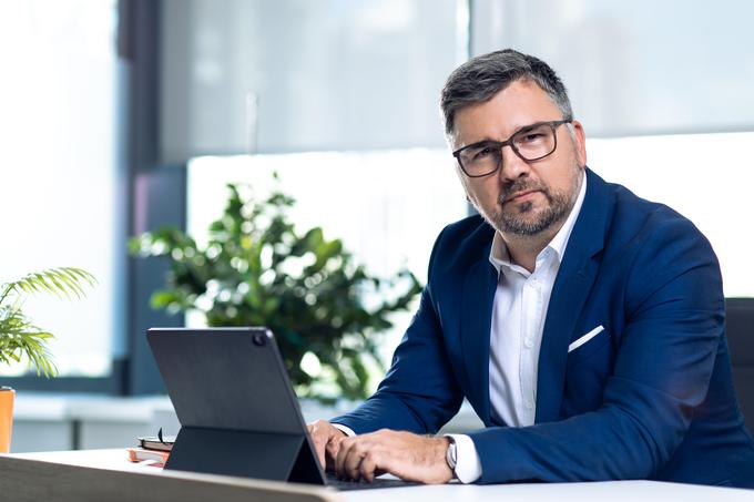 Predsednik žirije WEBSI 2023 Lovro Peterlin, izvršni direktor A1 Slovenija. | Foto: ZAVOD WEBSI