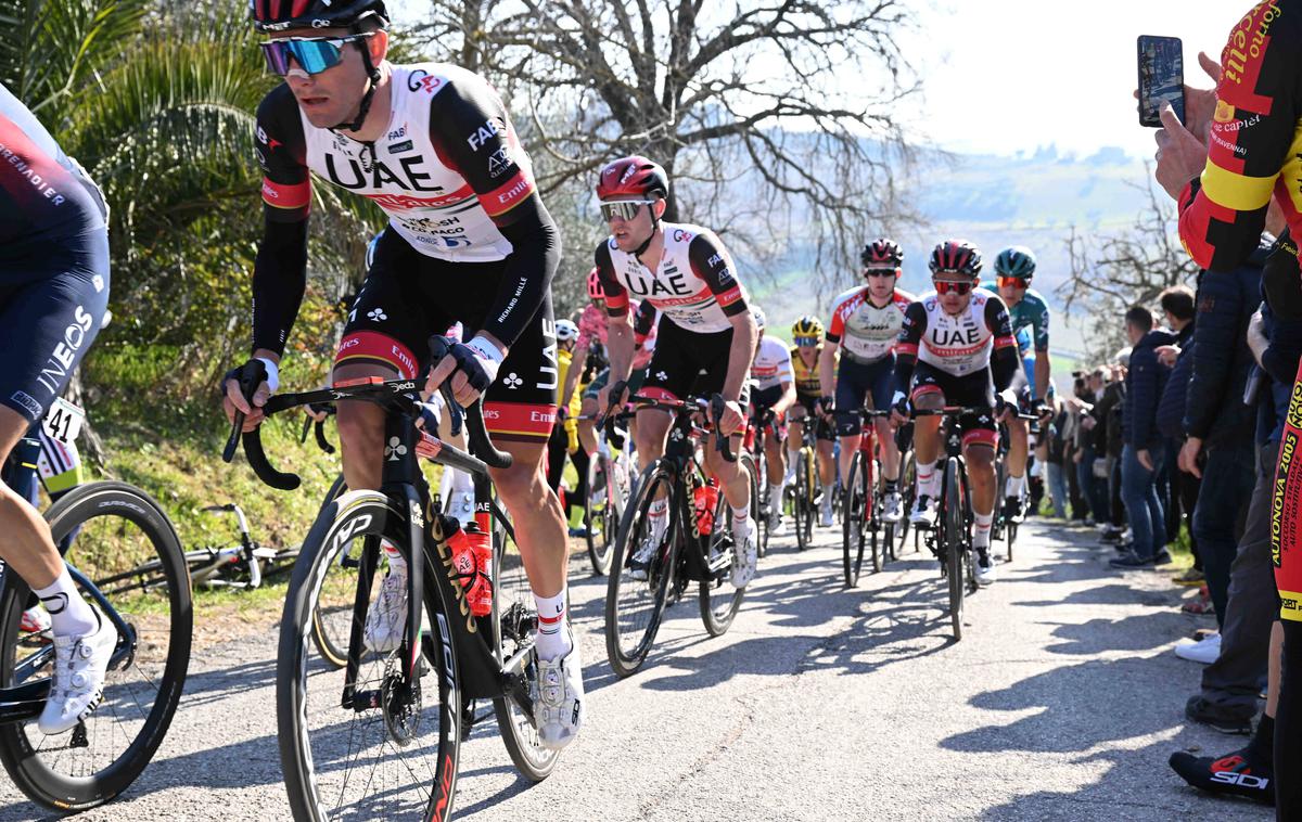 Jan Polanc | Jan Polanc je na 11. mestu v skupnem seštevku dirke Mednarodni teden Coppija in Bartalija. | Foto Guliverimage