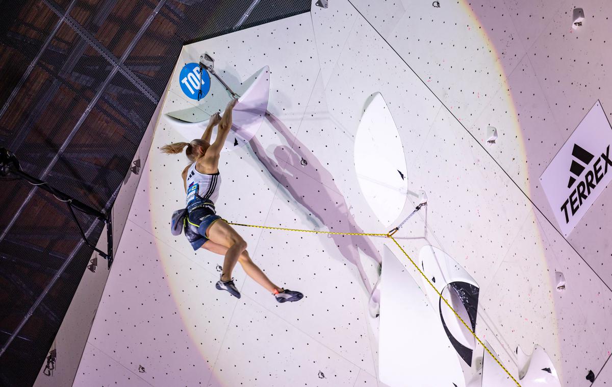 Janja Garnbret finale Koper 2023 | Janja Garnbret v ZDA ne nastopa. | Foto Jan Virt/IFSC