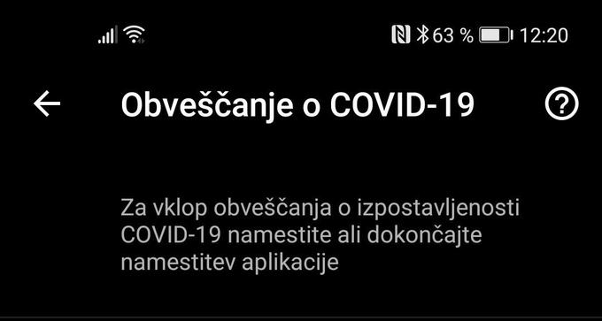 Covid-19 Aplikacija | Foto: Matic Tomšič