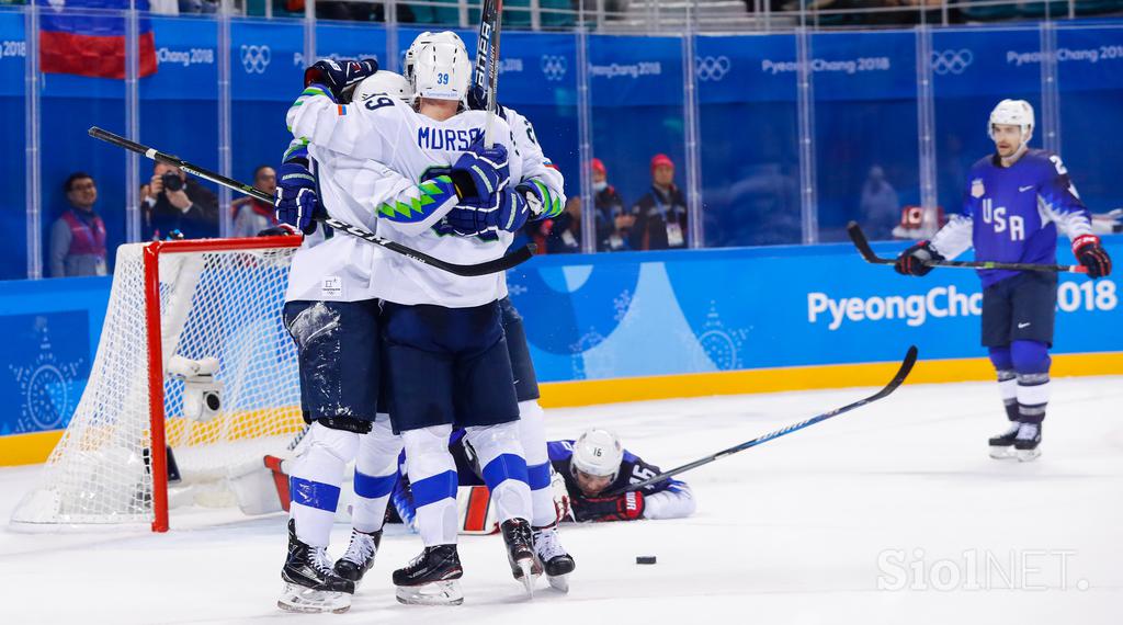 slovenska hokejska reprezentanca ZDA OI