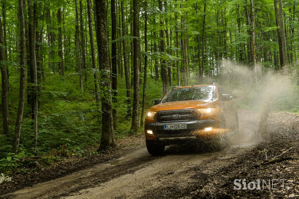 Ford ranger - fotogalerija testnega vozila