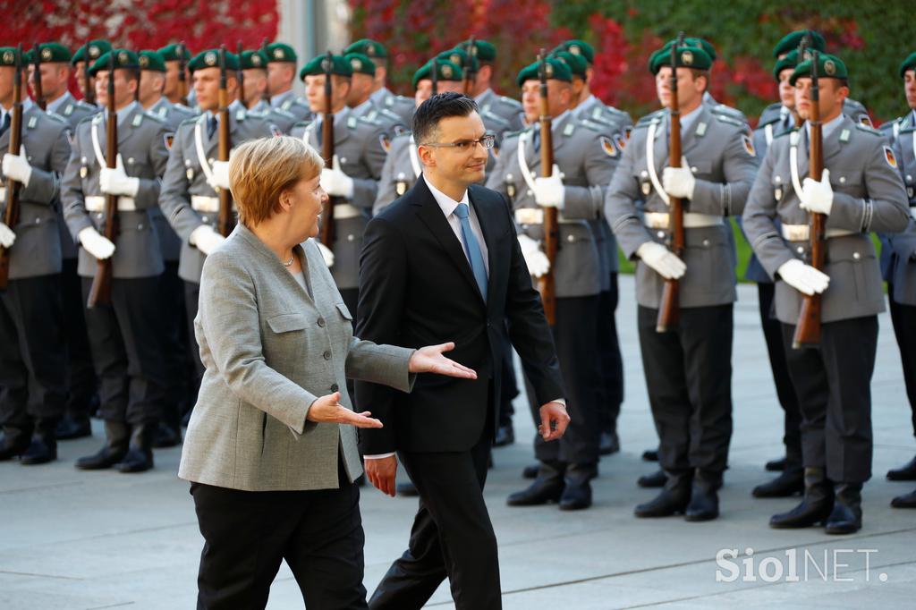 Marjan Šarec Angela Merkel