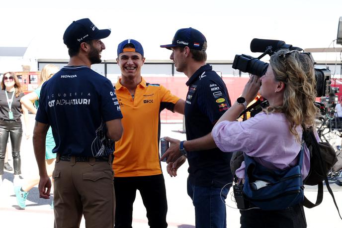 VN ZDA Lando Norris | Daniel Ricciardo se vrača, Lando Norris bo odpeljal 100. dirko, Max Verstappen je že novi stari prvak. | Foto Reuters