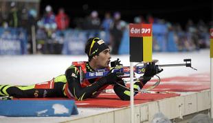 Fourcade pometel s tekmeci, Bauerjev odličen strelski nastop