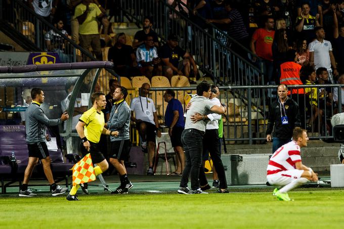 Veselje na klopi Maribora. | Foto: Grega Valančič/Sportida