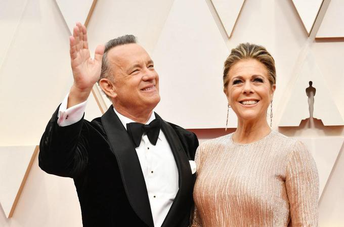 Tom Hanks in Rita Wilson | Foto: Getty Images