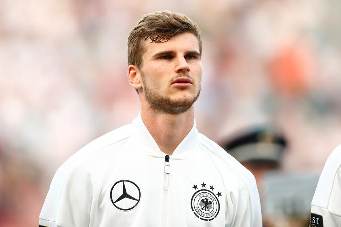 Timo Werner | Nemški nogometni reprezentant Timo Werner bo poleti iz Leipziga prestopil v Chelsea, kar je prvi odmevni prestop v letošnjem poletnem prestopnem roku. | Foto Reuters