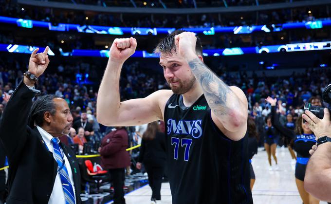 Luka Dončić bo drugič v karieri zaigral v konferenčnem finalu. Leta 2022 je izpadel proti Golden Statu. Tokrat ga čaka boljši iz obračuna Denver - Minnesota. | Foto: Reuters