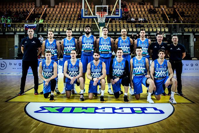 Madžarska : Slovenija, slovenska košarkarska reprezentanca | Foto: FIBA