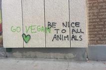 Pro-veganski grafiti