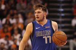 Luka Dončić v ligi NBA kot riba v vodi