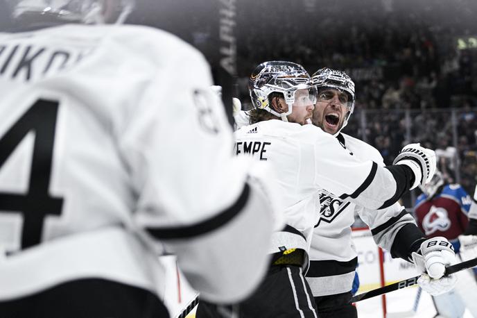 Los Angeles Kings Anže Kopitar | Anže Kopitar je podal za vse tri gole LA Kingsov. | Foto Reuters