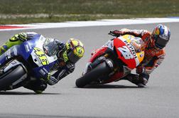 Valentino Rossi in Dani Pedrosa kopirala Tino Maze in Dominique Gisin