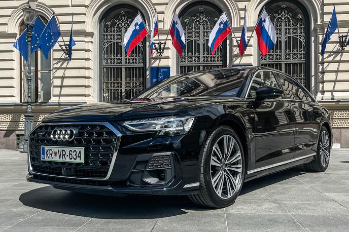 Audi A8 | A8 je audijev zastavonoša, ki narekuje tehnološki razvoj znamke. | Foto Gašper Pirman