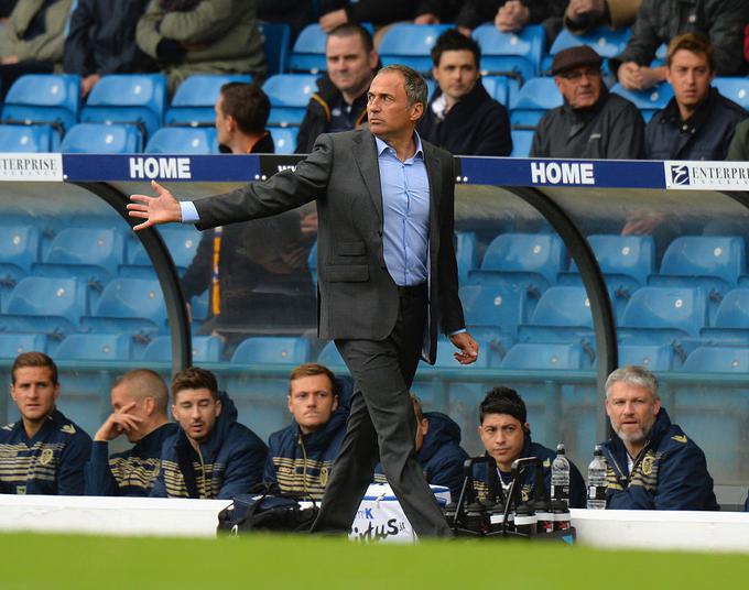 Nekdanji kapetan slovenske reprezentance je v bogati trenerski karieri kratek čas vodil tudi Leeds United. | Foto: Getty Images