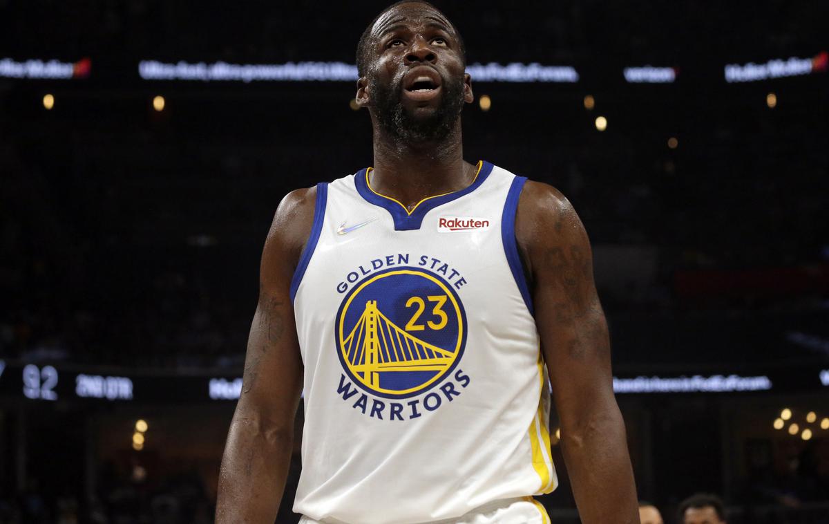 Draymond Green | Draymond Green si je na sredinem treningu privoščil izpad, ki je konec tedna prišel v javnost v videoobliki. Kako bo reagiral klub? | Foto Reuters