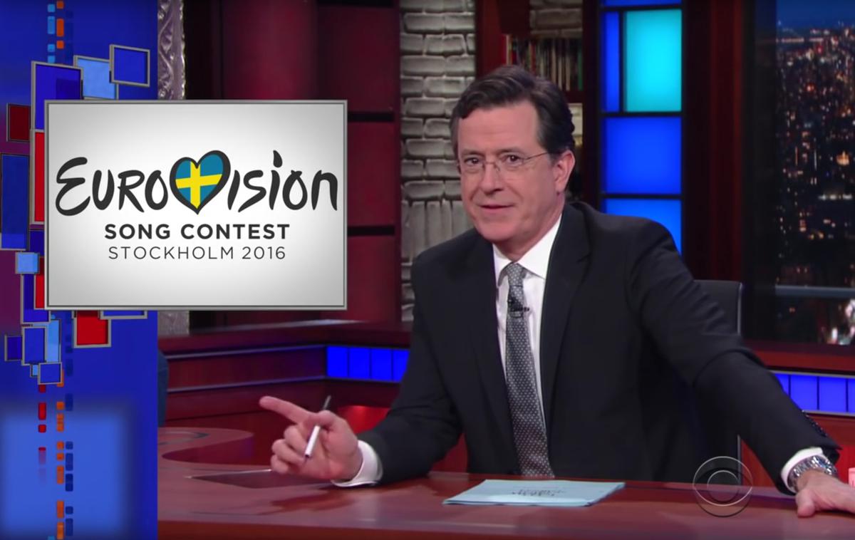 Stephen Colbert Evrovizija | Foto YouTube