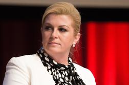 V Istri hrvaško predsednico presenetili s pivom Kolinda