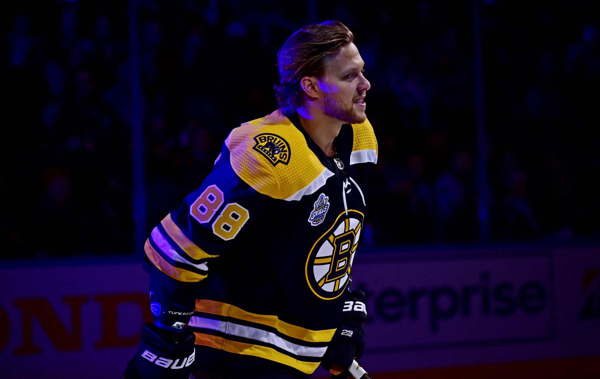 David Pastrnak | Davida Pastrnaka so razglasili za najboljšega športnika Češke v letu 2020. | Foto Reuters