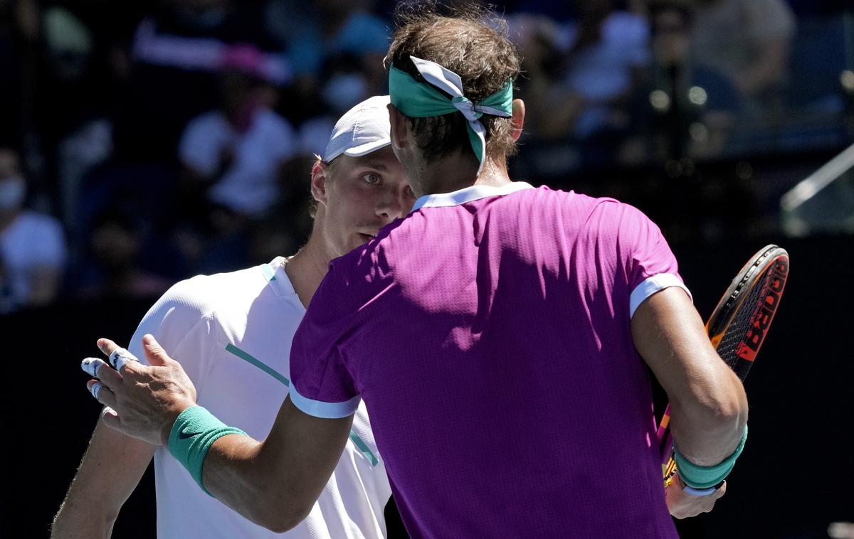 Denis Šapovalov, Rafael Nadal | Foto Guliverimage