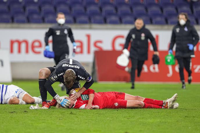 Felix Götze | Petindvajsetletni Leo Weinkauf je nogometnemu tekmecu rešil življenje. | Foto Guliverimage