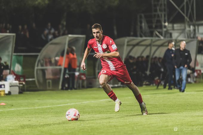 Sandro Jovanović je kandidiral za prijateljsko tekmo med Slovenijo in ZDA, a nato zaradi bolezni ni mogel odpotovati v San Antonio. | Foto: NK Aluminij