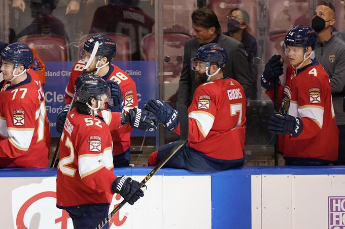 Florida Panthers so s kar 9:2 premagali Columbus. Na zadnjih dveh tekmah so dosegli 16 golov. | Foto: Guliverimage/Vladimir Fedorenko