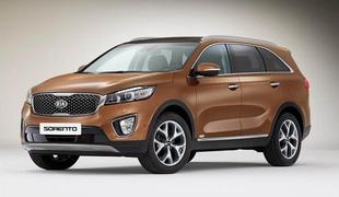 Kia sorento – večji, čvrstejši in varnejši terenec s petimi ali sedmimi sedeži