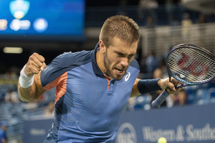 Borna Ćorić | Borna Ćorić je v Cincinnatiju prikazal odlične predstave in se uvrstil v finale. | Foto Reuters