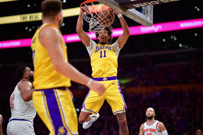 Jaxson Hayes je marljivo izkoriščal asistence Luke Dončića. | Foto: Reuters