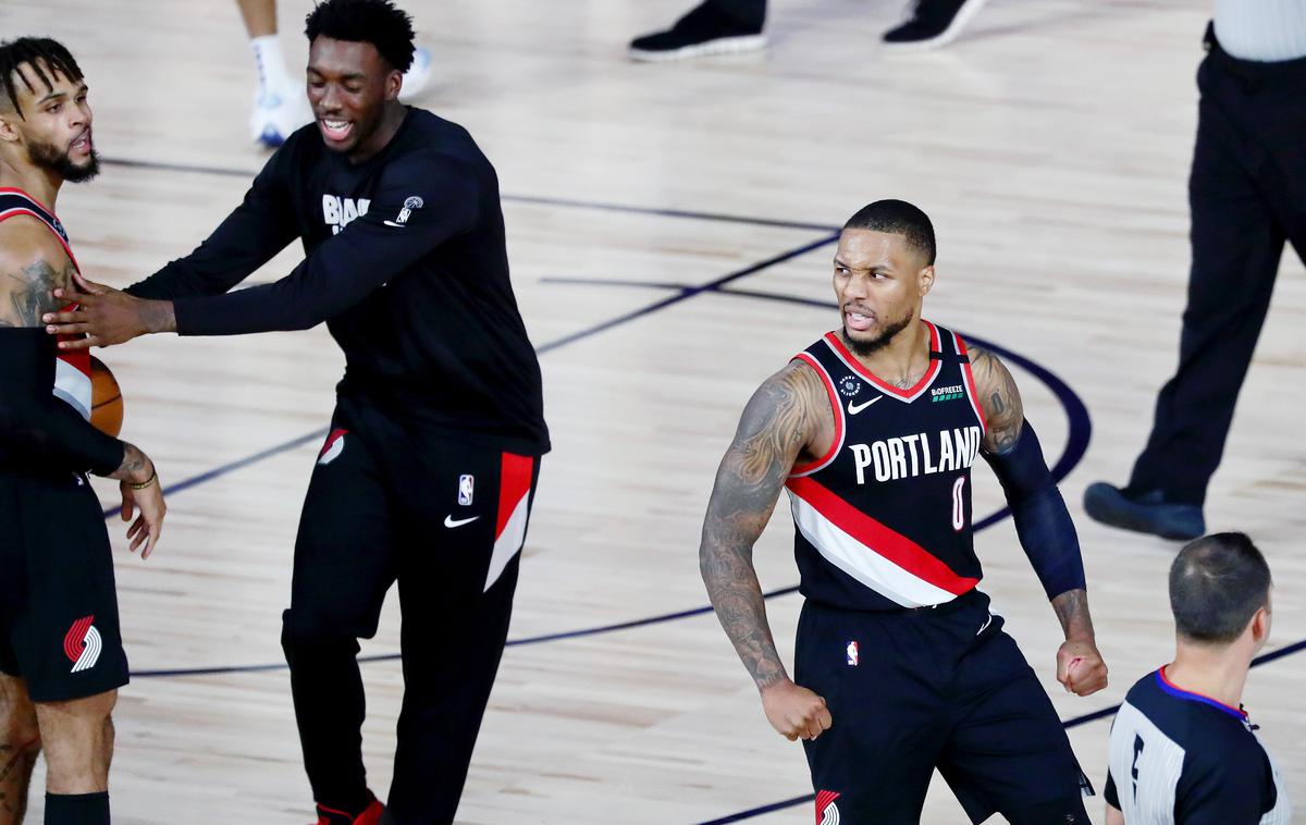 Damian Lillard | Damian Lillard je v Orlandu vroč kot žerjavica. | Foto Getty Images